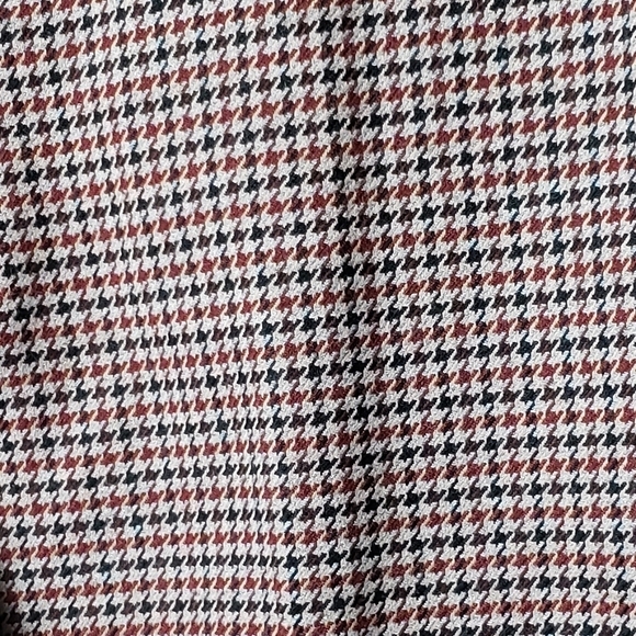W by Worth Multicolor Mini Houndstooth Straight Leg Dress Pants-Size 8 - Picture 6 of 6